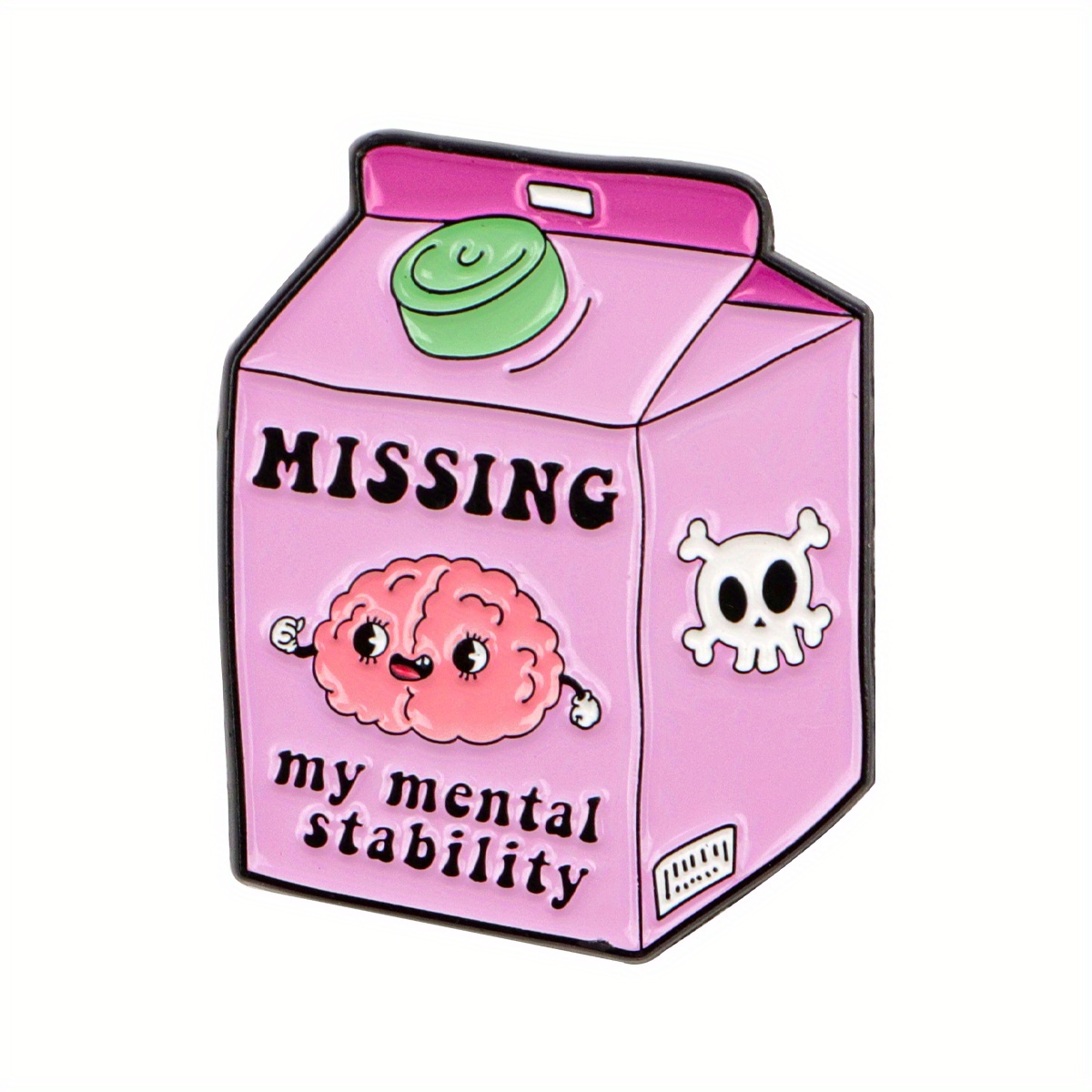 1pc Enamel Pin Cute Lapel Pins Badges On Backpack Men's Brooch Clothes Gift Jewelry Fashion Additions