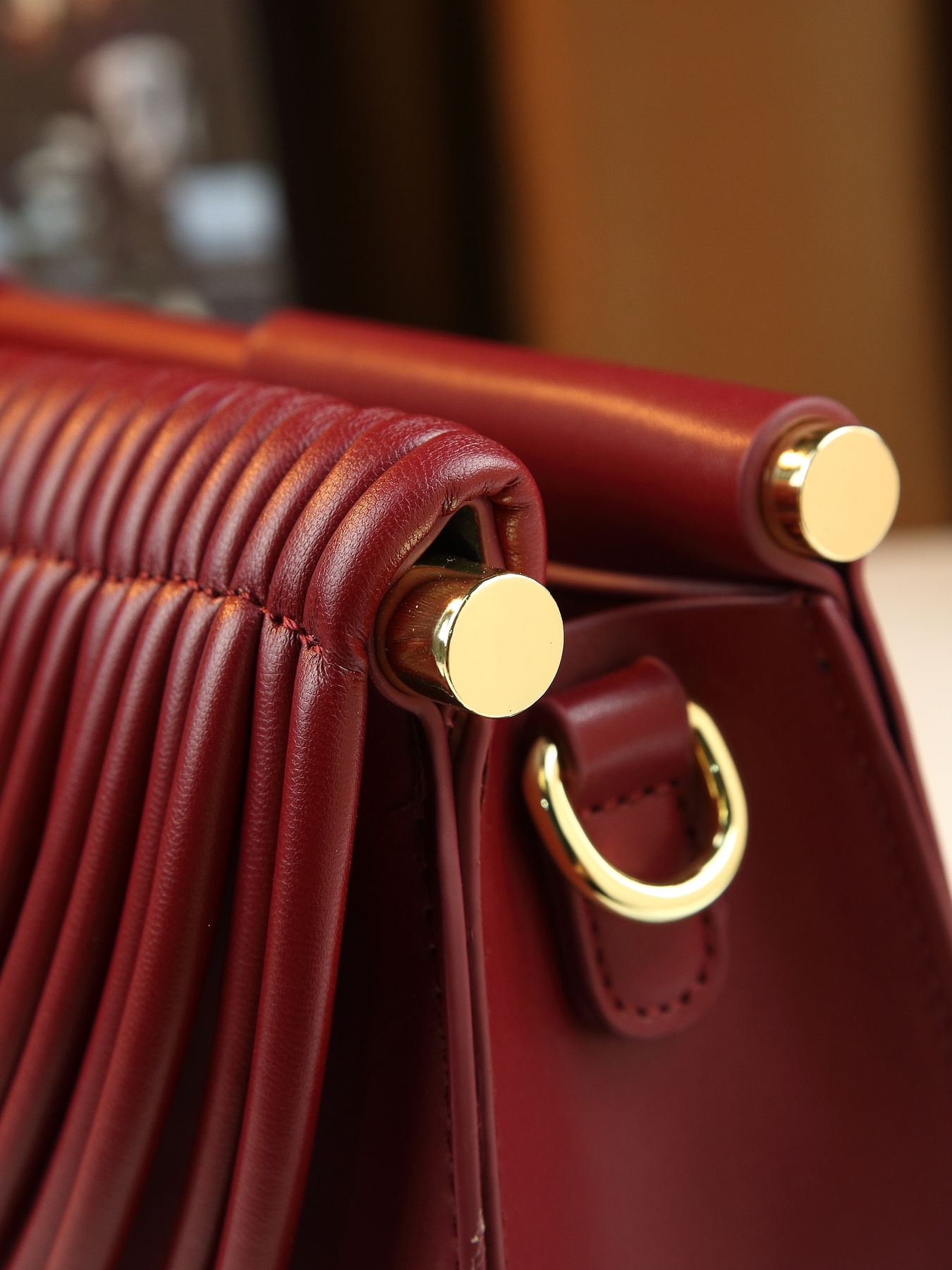 Stylish Solid Color Line Design Handheld Small Square Evening Bag for Women