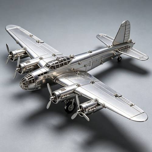 3d stereoscopic metal puzzle silvery high difficulty assembly model military collection handmade ornament gift