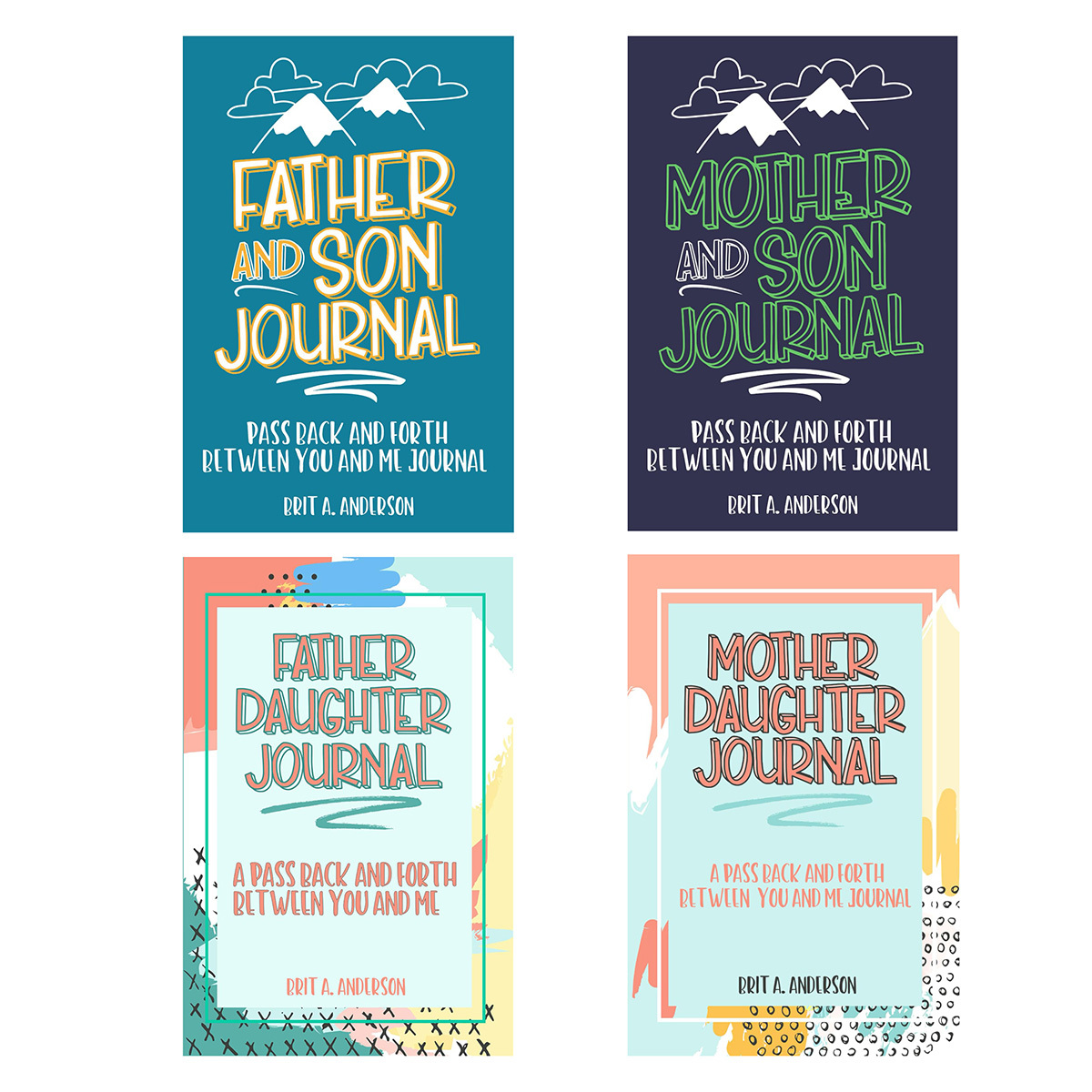 

Family Journals, Journals, Mother-daughter Journals, Father-son Journals, Father-daughter Journals, Suitable As Gifts For Birthdays, Father's Day, Day, Christmas, And Other Holidays.