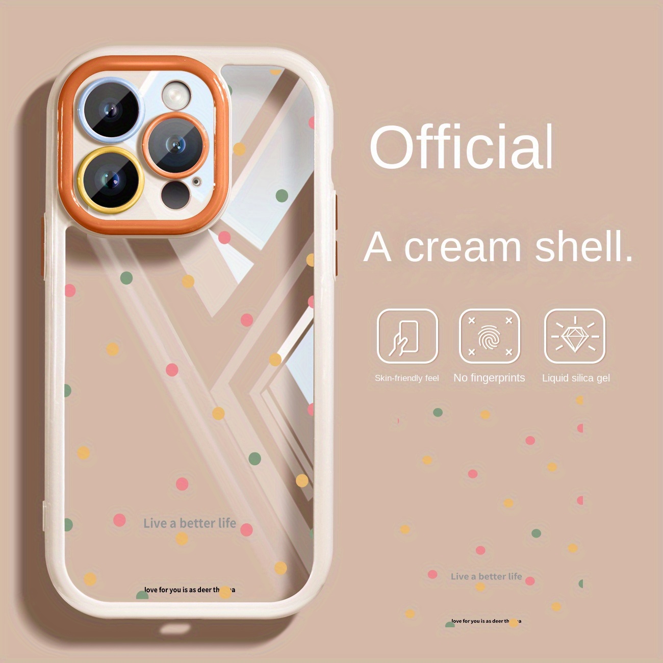 TEMU Phone Case - Ins For Iphone 17promax New Mobile Phone Case, 17air Suitable For Iphone 16pro Max 15pro/14pro/ 13pro /12pro/12 Mobile 17pro Phone