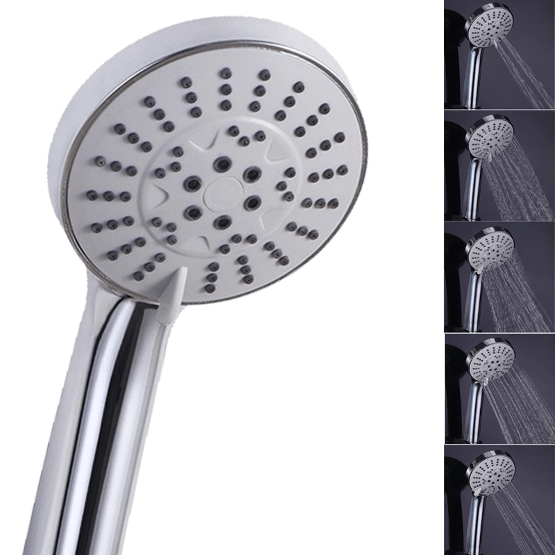 MROOFUL Handheld Shower Head System with 5-Mode High-Pressure Spray