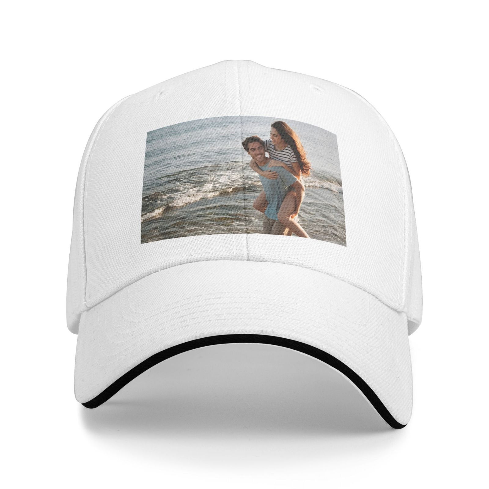 

Personalized Baseball Cap With Your Photo & - Adjustable, Classic Hat For