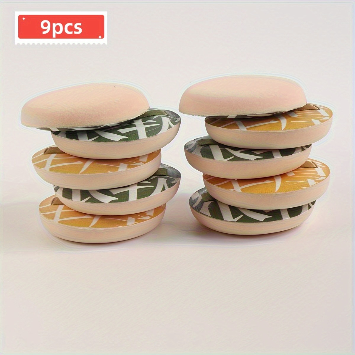 TEMU 3-7-9pcs Beauté & Soin Personnel > Outils & Accessoires > Outils de Cosmétique > Pinceaux & Outils de Cosmétique Visage > Ensemble Combo Éponge