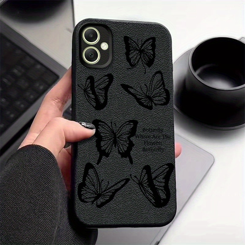 TEMU Phone Case - Phone Case For Galaxy A03/a03 Core/a03s/a04/a04s/a05/a05s/a06/a07 Shockproof, Comfortable To Hold Soft Case With Faux Leather