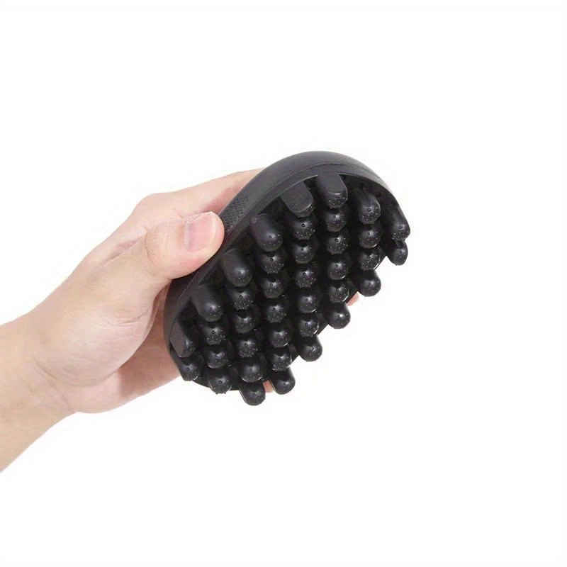 Image of Silicone Magic Twist Hair Brush - Mini Portable Easy Rinse Curly Barber Twist Comb, Afro Hair Brush, Durable Washable Non-slip Styling Tool For Twist For Women Men