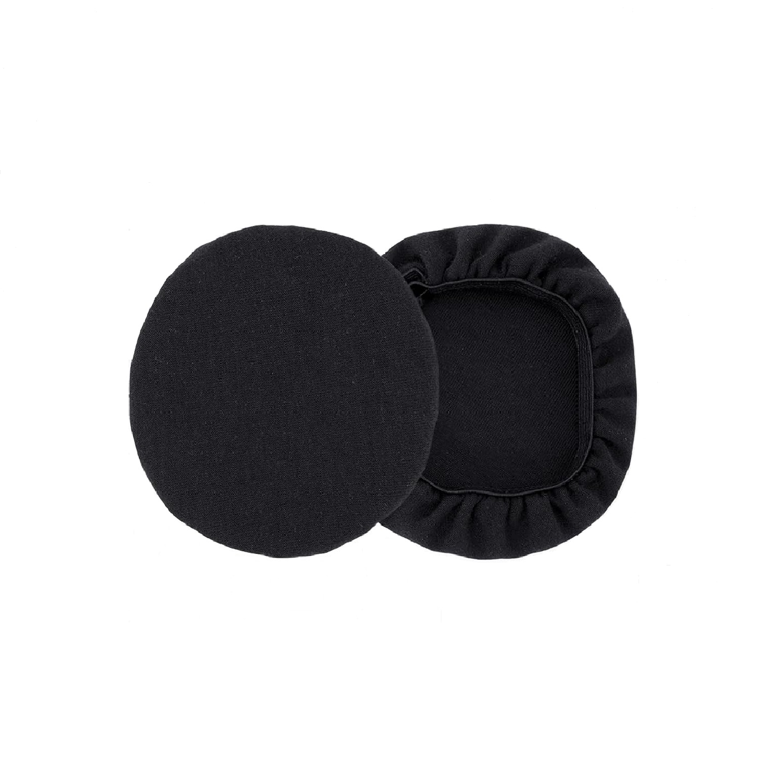 TEMU 2pcs Sweat-proof Earphone Covers, Washable Stretchable Protectors For 9-11cm Headphones, Ideal For Gym Gaming Library Daily Use