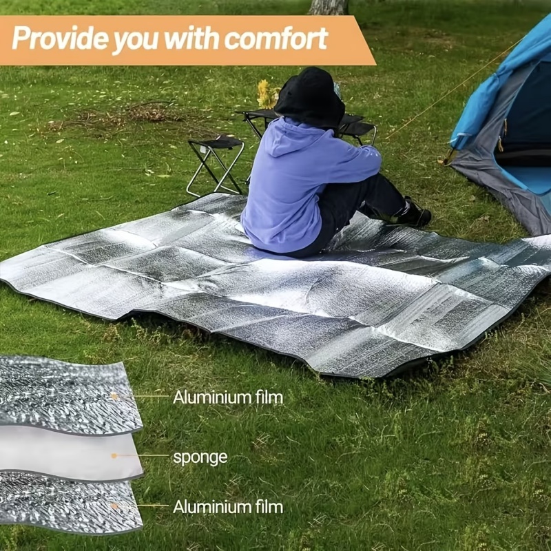 Year-Round Camping Mat, Extra Large Size, Durable