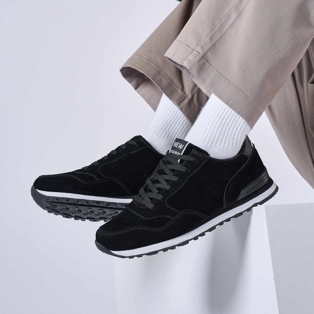 Men'S Fashion Casual Sports Shoes Large Size Running Shoes