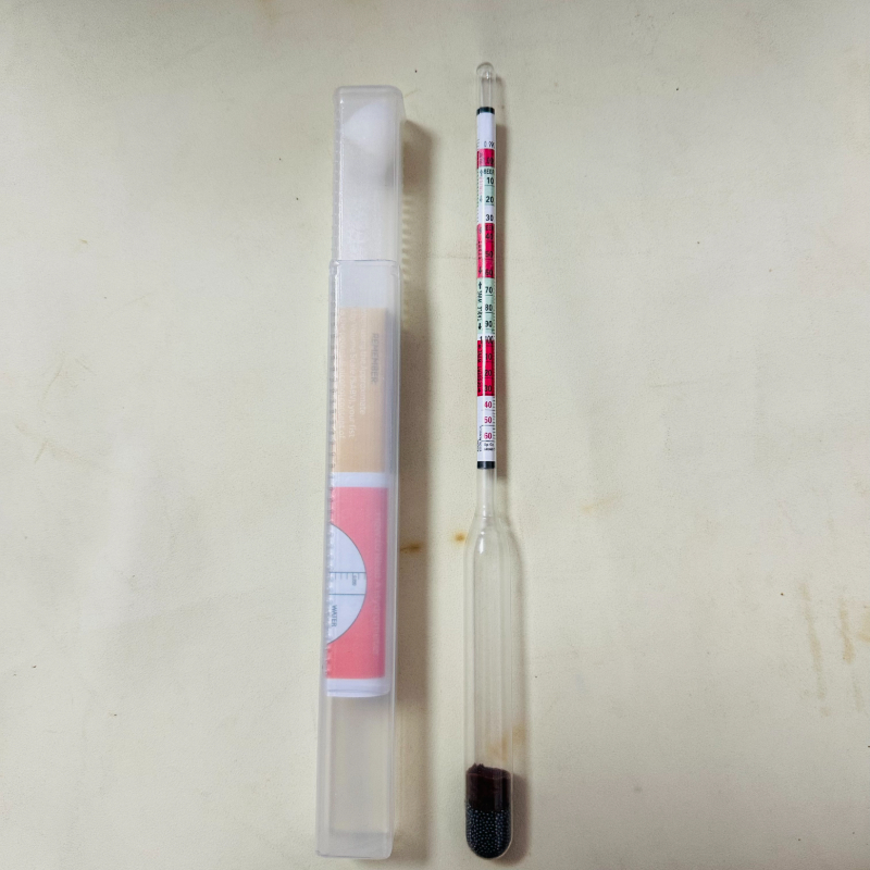 TEMU Un idrometro con tre scale, caratterizzato da tre colori, che misura 1.160, progettato per un contenuto di zucchero americano al 35%, funge da