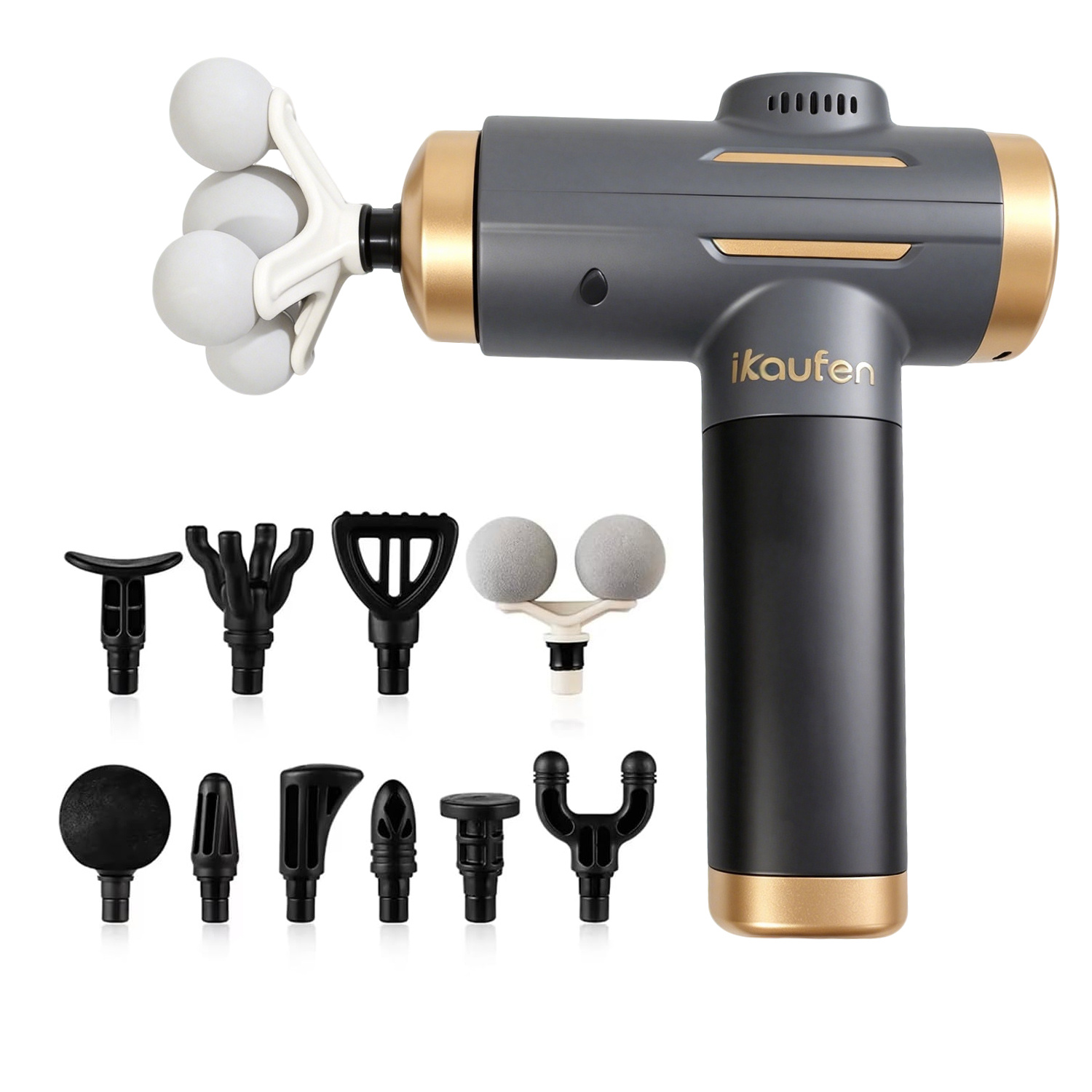 Image of 99 Massage Gun Deep Tissue, Portable Handheld Massage Gun For Muscle, Quiet With 11 Heads, Type-c Rechargeable Massage Gun For Travel, Gym & Office