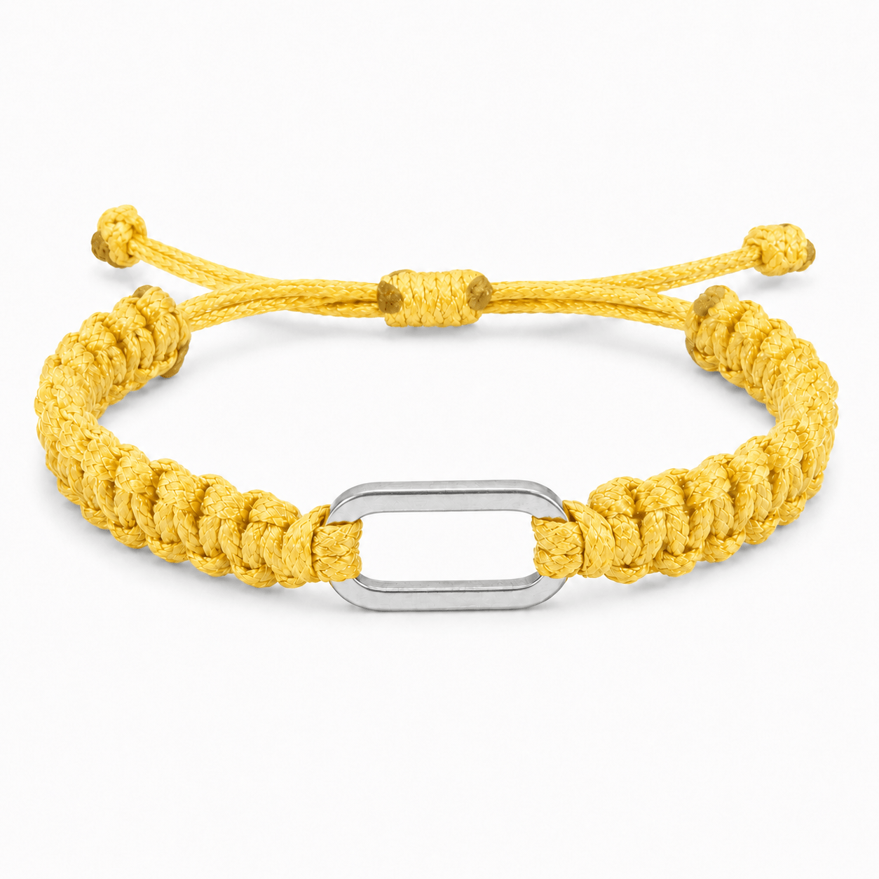 Personalized Two Name Oval Link Bracelet, Adjustable Wristband