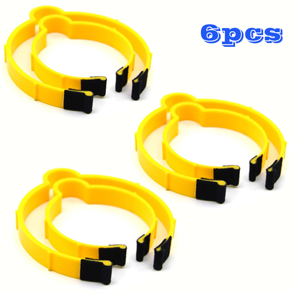 TEMU 6pcs Car Tint Film Clips, Vinyl Film Sticker Clips, Fastener Roll Clamp Rings, Car Tint Application Tools