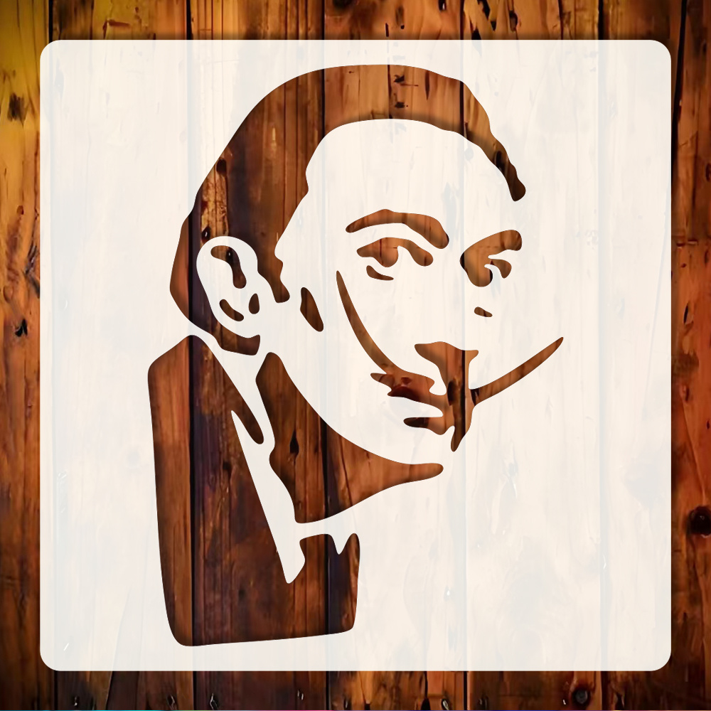 Magiske Figur Malingsjablonger * 6-tommers Gjenbrukbare Malingsjablonger  for DIY * Kunst på Vegger, Tre, Lerret og Møbler - * for Scrapbooks,  Relieffer og Hjemmedekor Håndverksmal, Møbelmaling | ..., image size:1000x1000