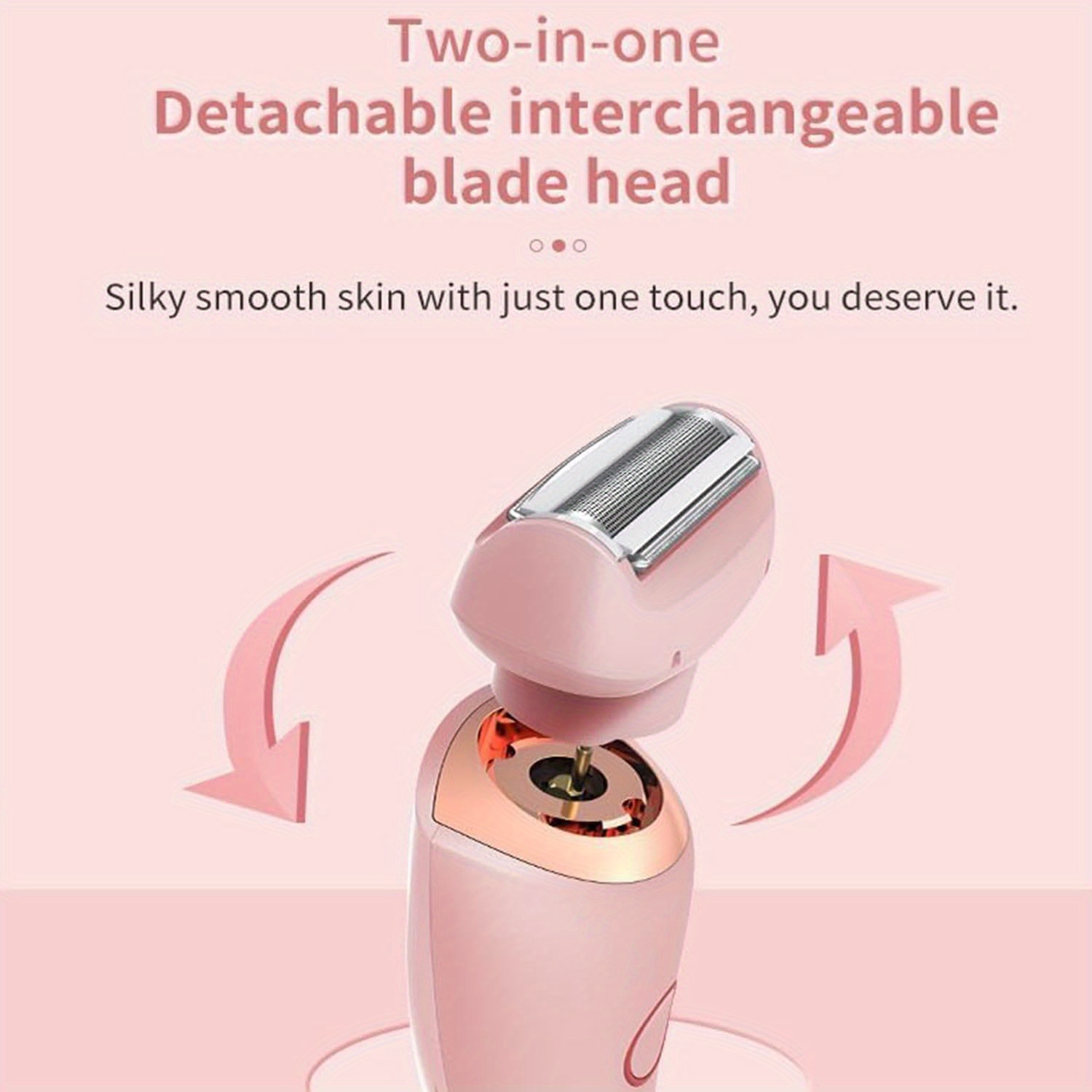 2 in 1 womens electric trimmer   bikini specific wet dry use rechargeable fits body   legs under  comfortable grip usb charging battery   for smooth shaving personal care device sleek grooming tool versatile grooming tool   grooming personal care accessory womens grooming tool wet and dry use rechargeable battery body shaving   durable construction personal care Product details 3