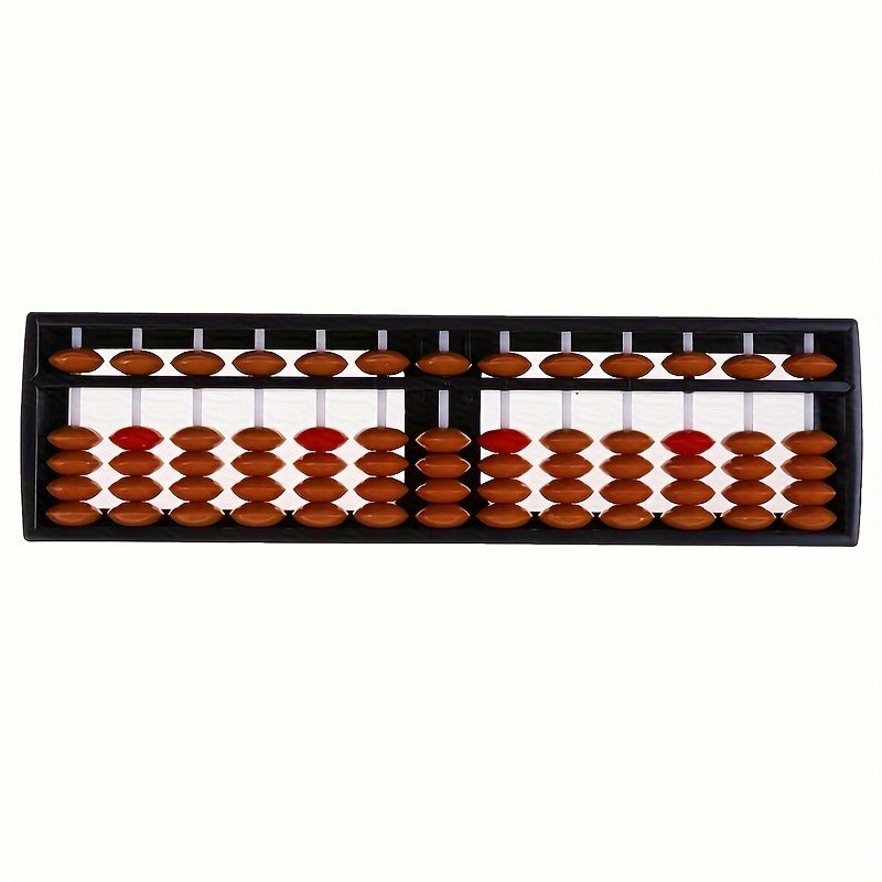 School Teaching Assistance: 13 Abacus Horizontal Beads, Each With 5 Small Beads For Basic