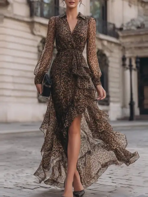 women leopard dress Leopard-print midi for 6 Waist 24 bust 32 Hips (fullest) 35 8 Waist 26 bust 34 hips 37 10 Waist 28 bust 36 hips 39 12 waist 30 bust 38 hips 41 14 waist 32 bust 40 hips 43 16 waist 34 bust 42 hips 45 18 waist 36 bust 44 hips 47 *due to material being so stretchy Printed Leopard Dress by Thakoon
