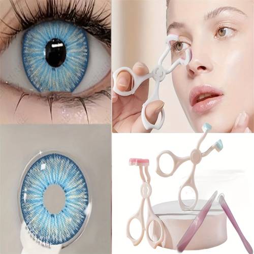 1pc application and removal kit easy insertion removal tool with tweezers plastic ergonomic opener suitable for beginners with stable center shaft
