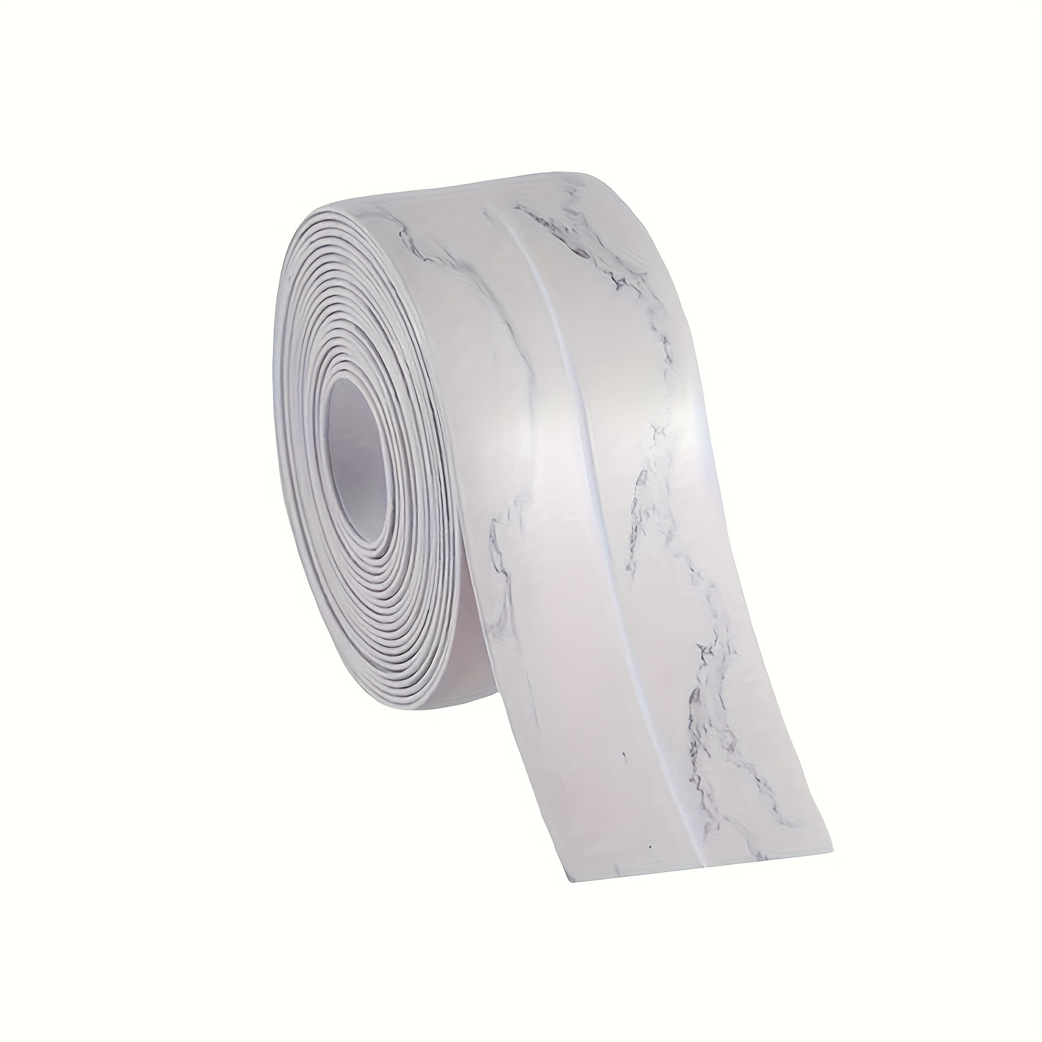 1 Roll Pvc Self-adhesive Sealing Tape, 3.81cm X 5.0m Sealing Strip, Decorative Edge Protector, Suitable For Sink, Toilet, Shower, Bathtub, Bathroom Wall Protection