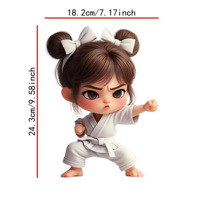 TEMU 생생한 디자인의 어린 소년의 무술 연습이 특징인 2D 평면 열전사 스티커. 티셔츠, 스웨트셔츠, 후드티, 청바지, 백팩, 장식용 베개 등에 적합하며, 내구성이 좋고 세탁이 가능하며, 다리미로 간편하게 부착할 수 있습니다.
