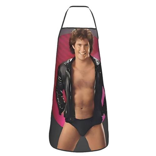 1 stuks david slab schort, unisex, volwassen chef keuken schort, koken schilderen schort