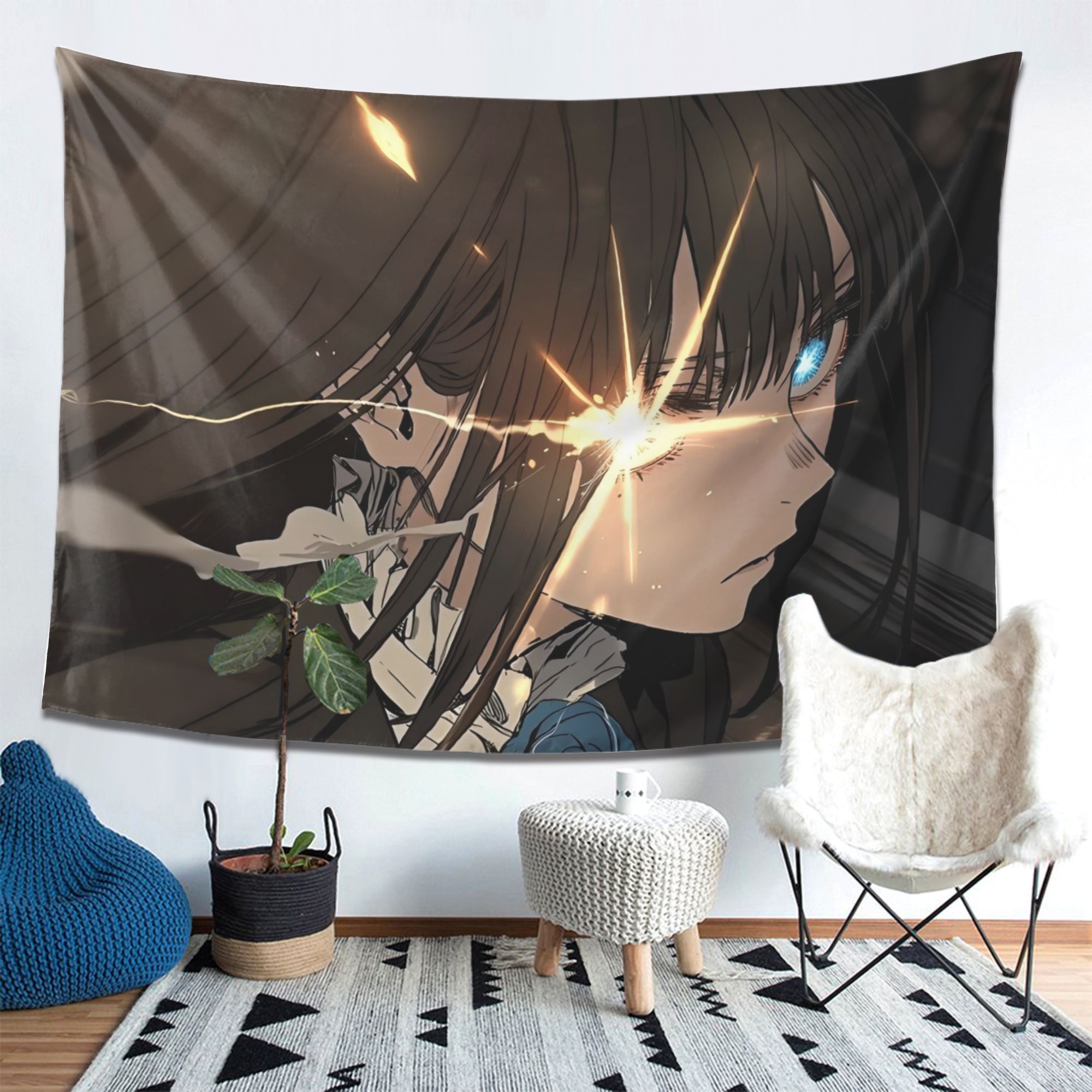 Anime Tapestry Wall Hanging 3D Anime Tapestry Wall Hanging For
