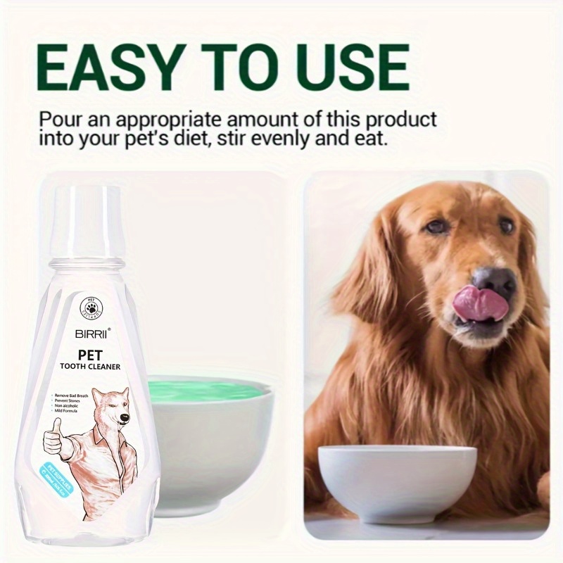 hot new dog mouthwash pet teeth cleaning water probiotics Temu