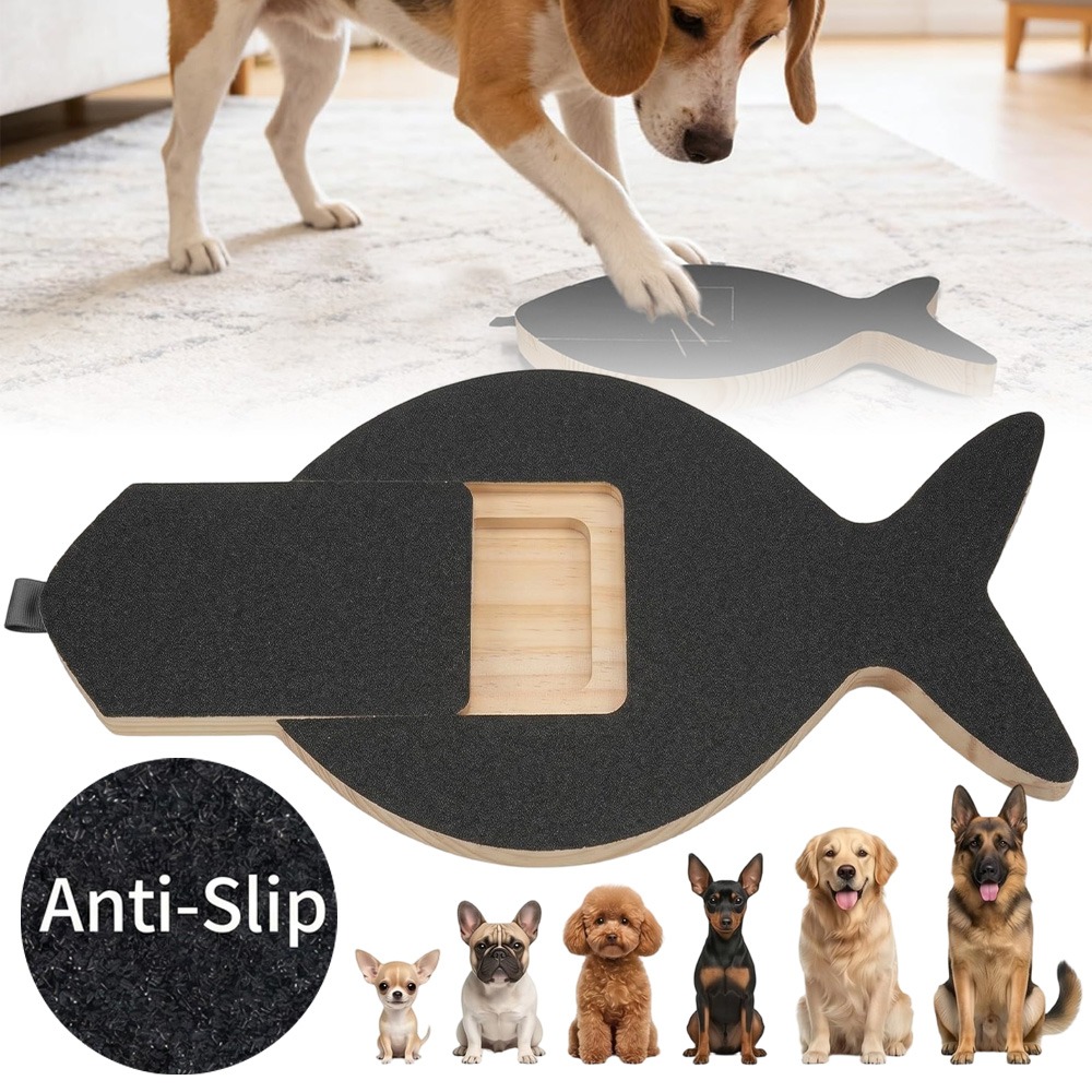 Image of Hidden Box With Scratching Board, Interactive Pet Toy, Practical Nail Care Accessory, For Dogs Daily Nail Maintenance, Entertainment And Daily Mental Stimulation At Home