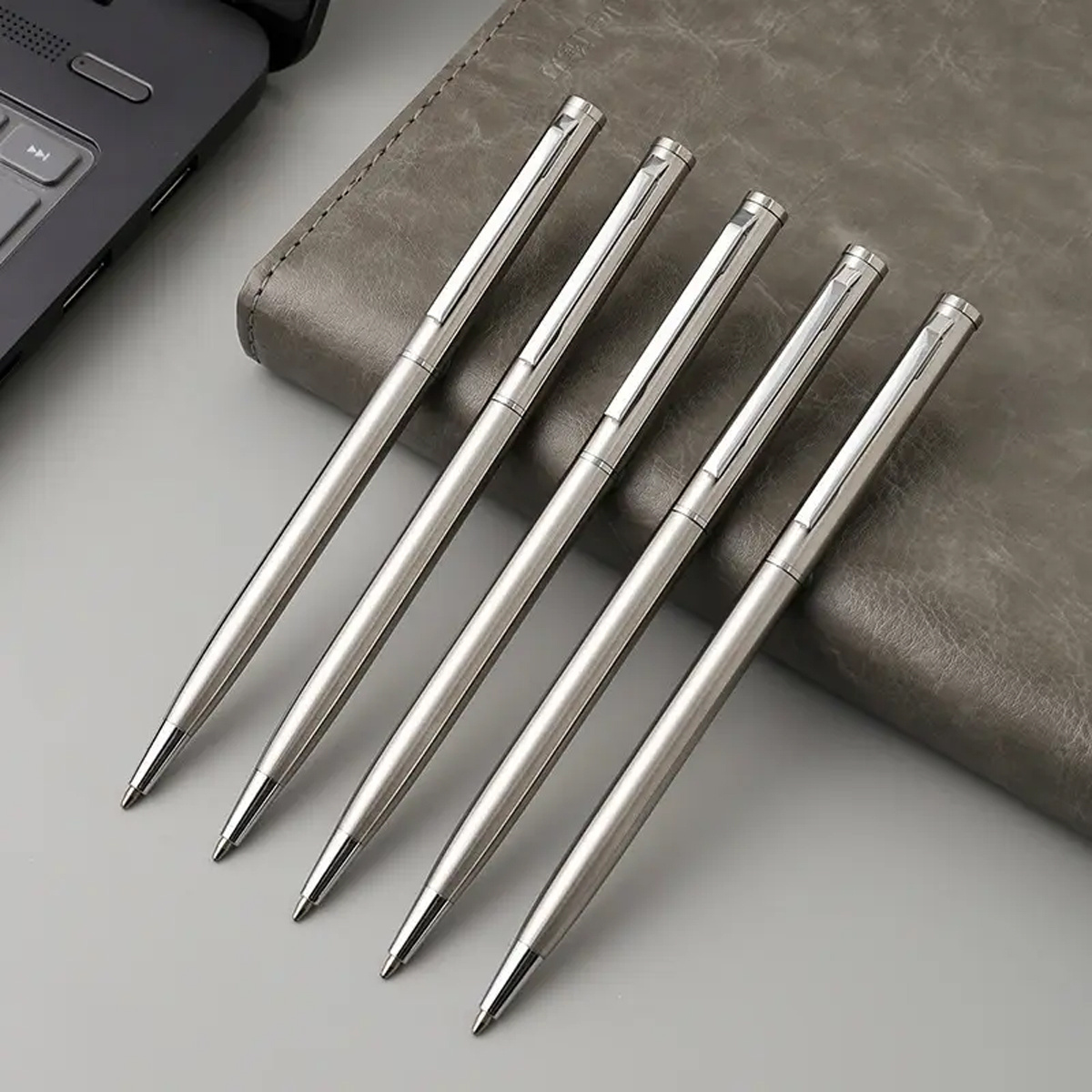 

1/3/15/16pcs Metallic Signing Pen Business Student Stationery Pen Premium Smooth Flow Ballpoint Pen With Pocket Clip Writing Instrument 1.0mm Nib Writing Tools Office Stationery School Supplies