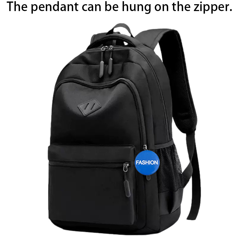 TEMU Men' Set - [ Bag And Pendant] Spring/summer Versatile New Large-capacity Backpack For , Suitable For Carrying Computers And Daily Clothes,