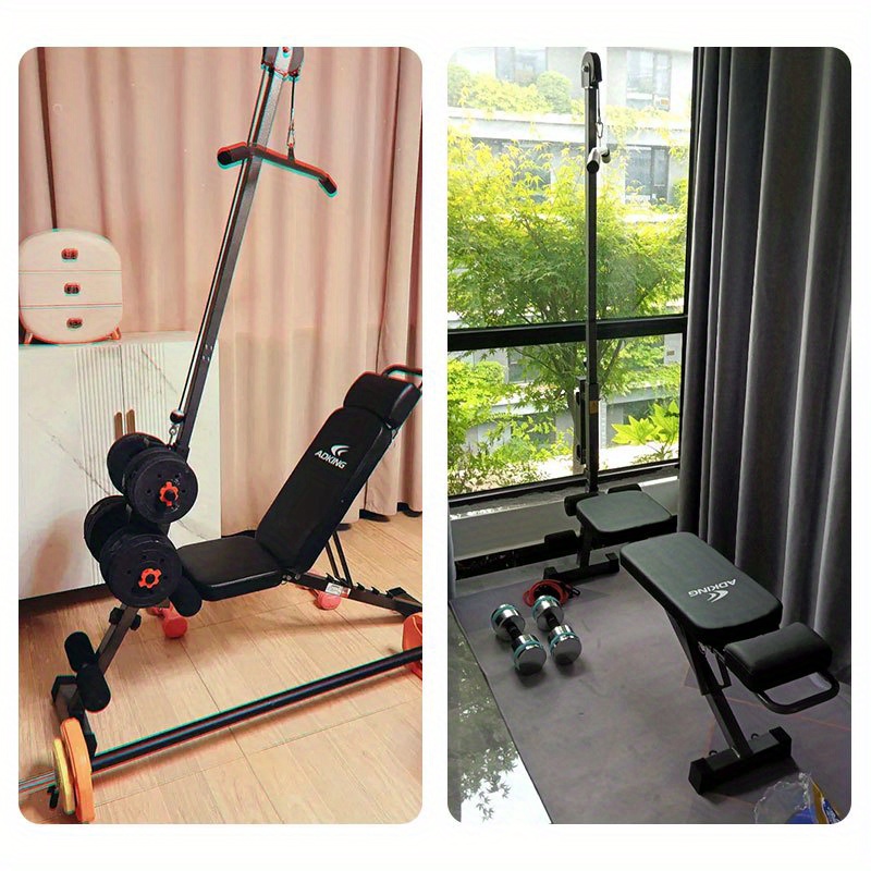 With Dumbbells Tricep Combo Exercises Adjustable Weight Pull Combo