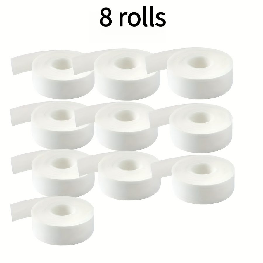 TEMU 8 Rouleaux d'Autocollants Protecteurs pour Cols de Chemise, Protège-cols Adhésifs Invisibles, Doublures pour Cols de Chemise et Coussinets