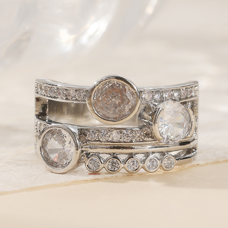 Women's Elegant Luxury Wedding Ring Jewelry