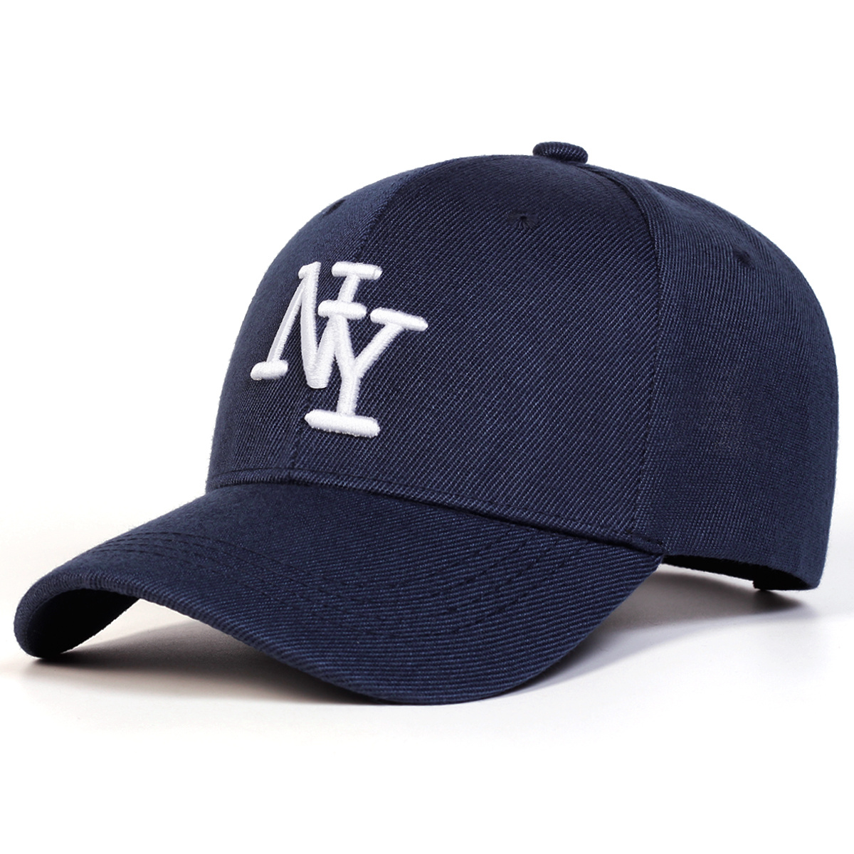 TEMU Men's Ny Embroidered Baseball Outdoor Adjustable Fashion Casual Hat Suitable For Spring And Autumn Travel Beach Party
