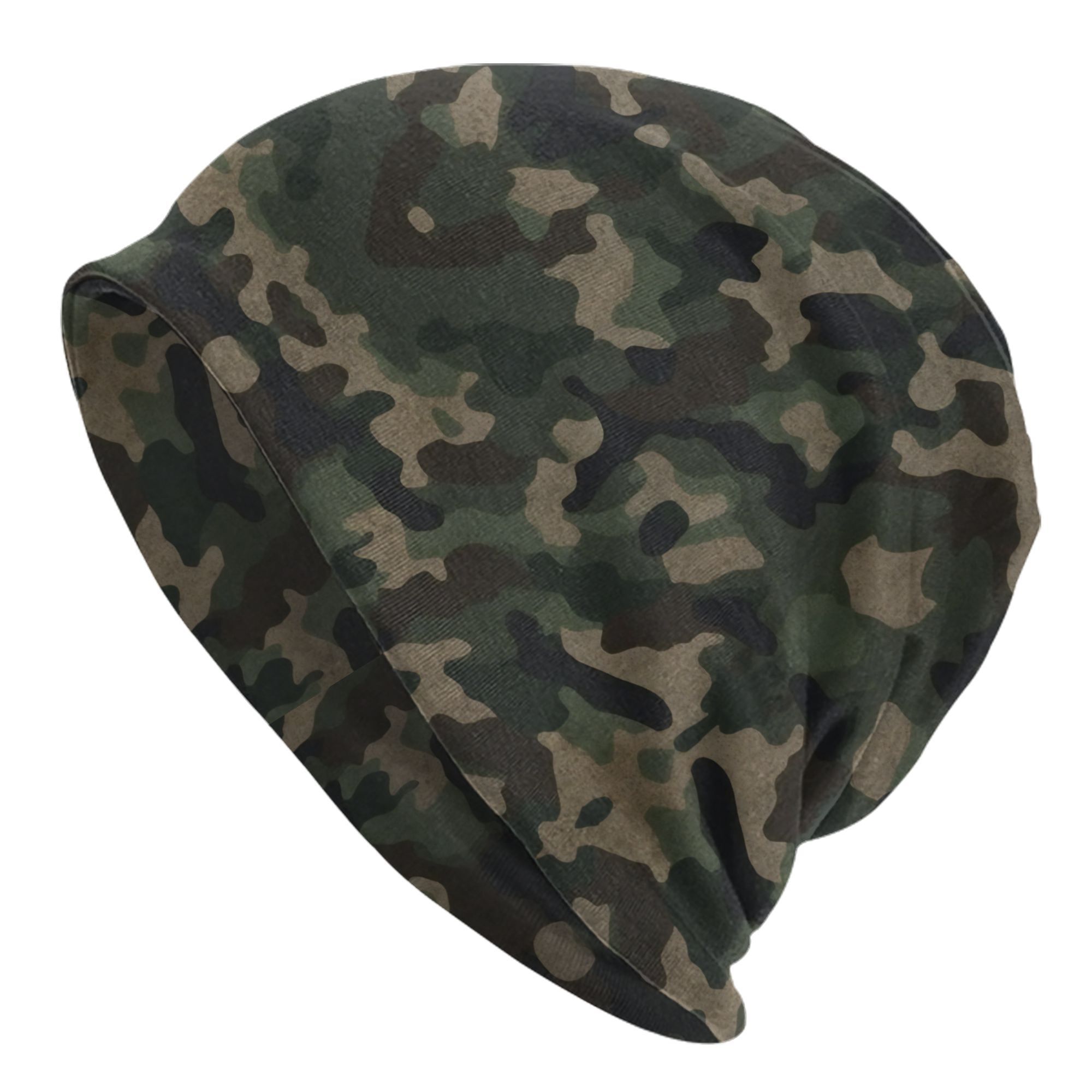 Camouflage Hides Mysterious Colors Aesthetic Warm Hip-hop Street Punk Gothic Hats Streetwear 2d Print Design