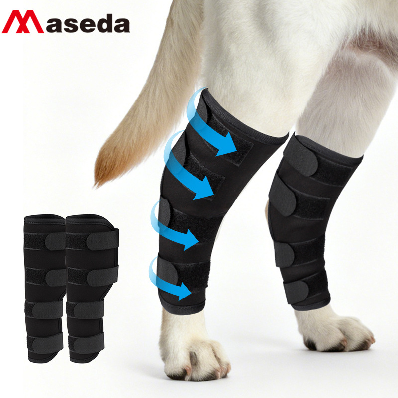 2pcs Adjustable Pet Leg Sleeves for Dogs, Soft Breathable Covers