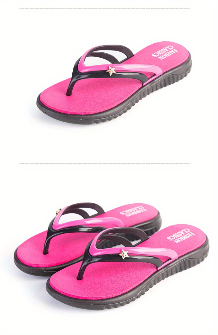 womens non slip eva slide sandals soft pink french style high heel design lightweight open toe summer slippers with adjustable straps comfortable   casual   strappy sandals Product details 0