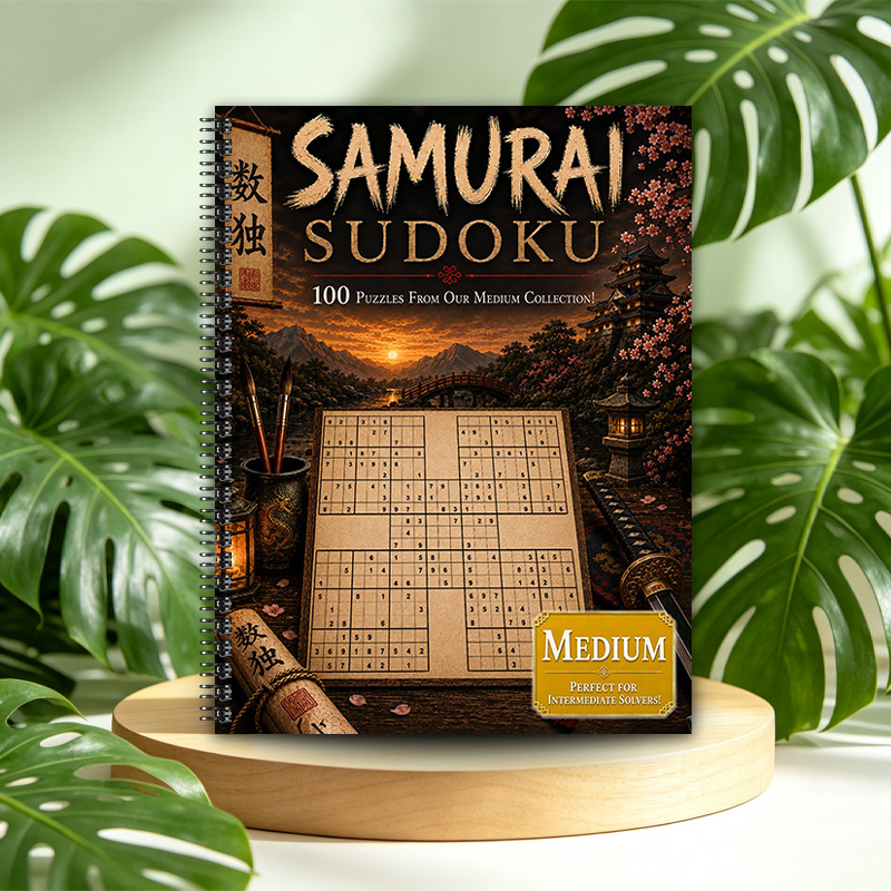 Sudoku Crossword Puzzle Book Large Print