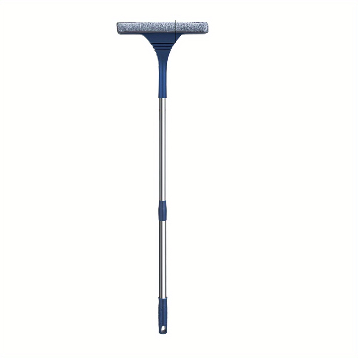 TEMU 1 pièce, Grattoir et Nettoyeur 2-en-1, Brosse Grattoir Télescopique pour Nettoyage de Fenêtres et Sols, Raclette à Vitre, Grattoir à Eau,