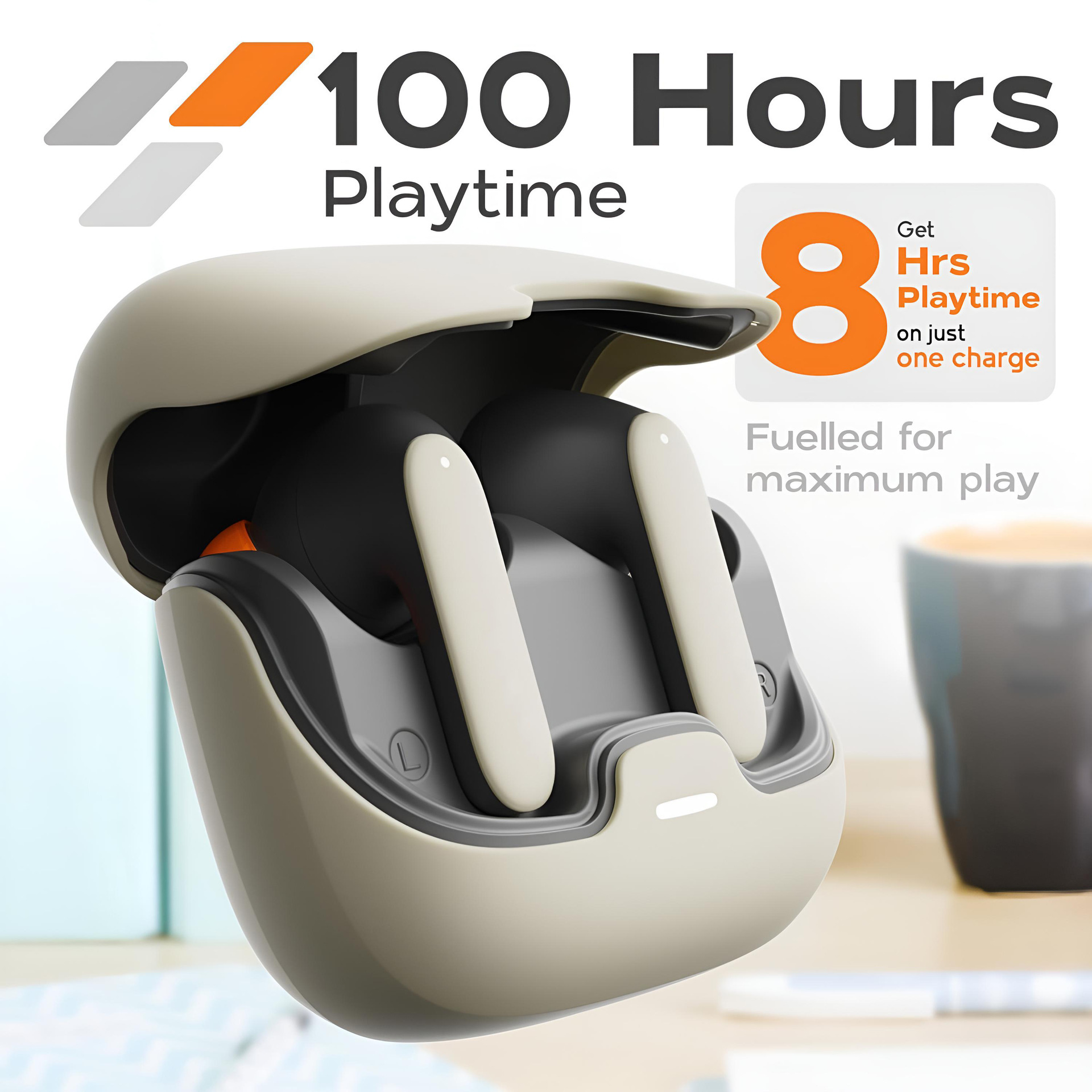 TWS Wireless Earbuds BT 5.4 Low Latency Long Range Headphones Microphone Noise Reduction Fast Charging Gaming Mode Play Game Listen to Music Headset — Zaynora Luxury Marketplace