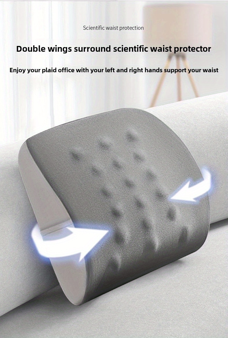 suitable for office chairs and car seats lumbar support pillows medium hardness seat cushions     posture comfortable office chairs comfortable cushions backrest pillows Product details 2