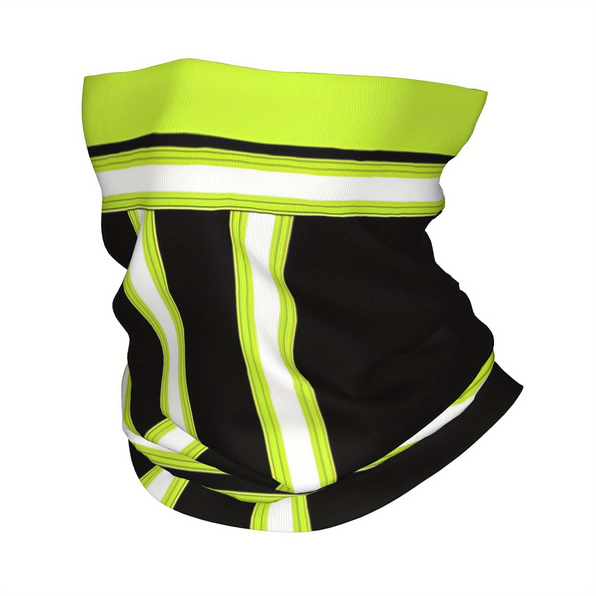 Image of 1pc Fire Uniform Scarf, Lightweight Breathable Soft Polyester For Outdoor Daily Wear, Travel Gift Idea