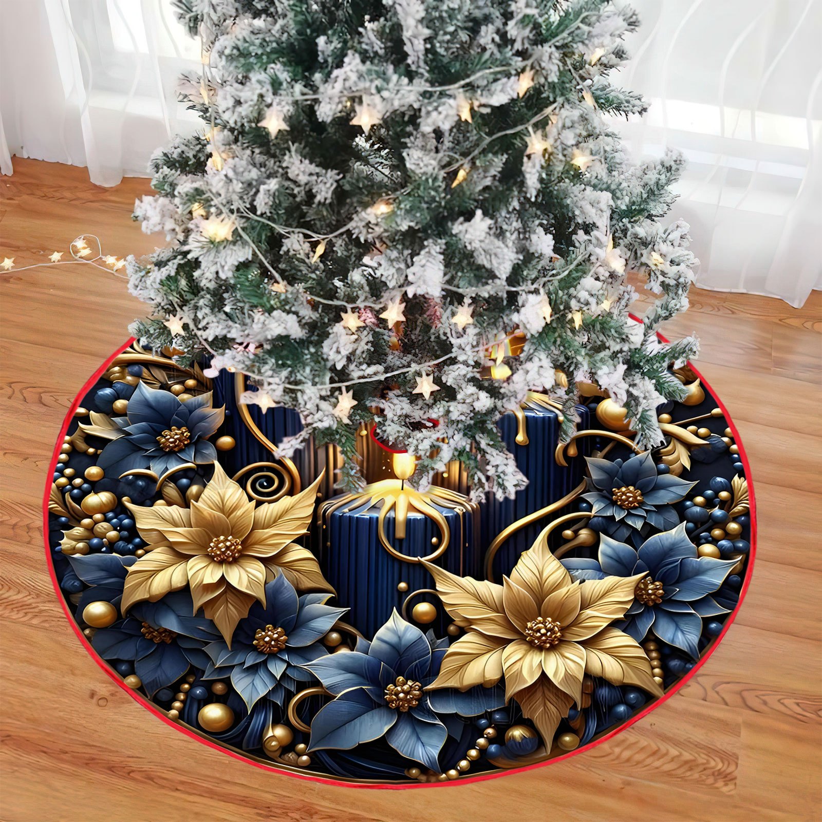 

Christmas - 1pc Polyester Mat For Decor, , For Christmas And Universal , Decoration