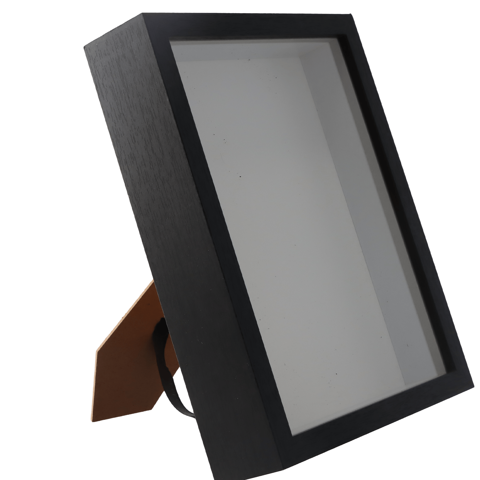 TEMU Boîte à 3D, 22X17Cm, Cadre Photo Boîte Profonde en Bois, Cadre de Présentation de Boîte pour Accroche Murale ou Bureau, Cadres de Boîte pour