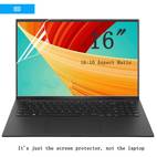 2pcs for 16 inch dell for sony for samsung for msi blade 16 inch hd laptop screen 10 ratio scratch resistant transparent shield plastic material hd installation laptop accessories vivid display decor glossy surface protector