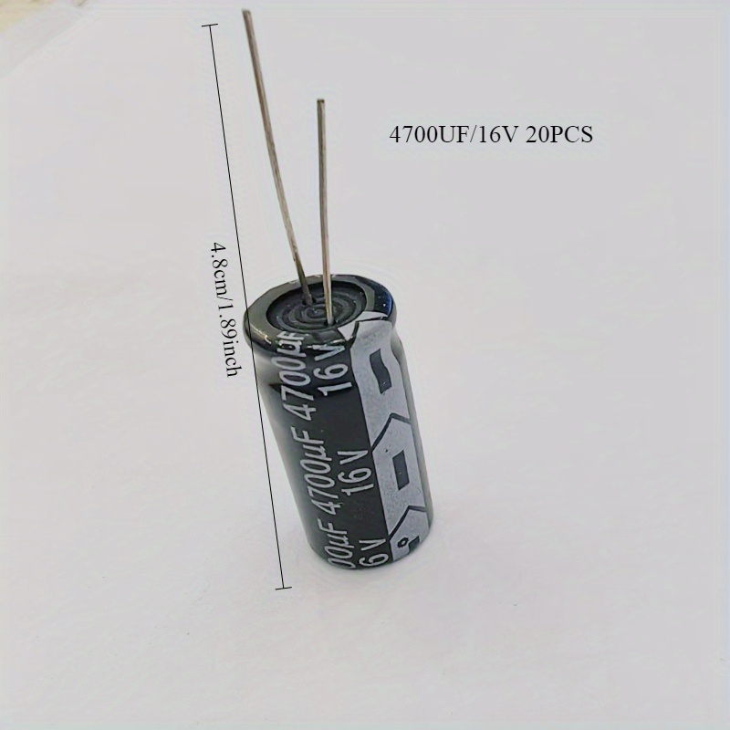 Lot De 10 Condensateurs électrolytiques 10V 1500µF - Format 10x13 Mm - Pour Réparation électronique, Alimentations