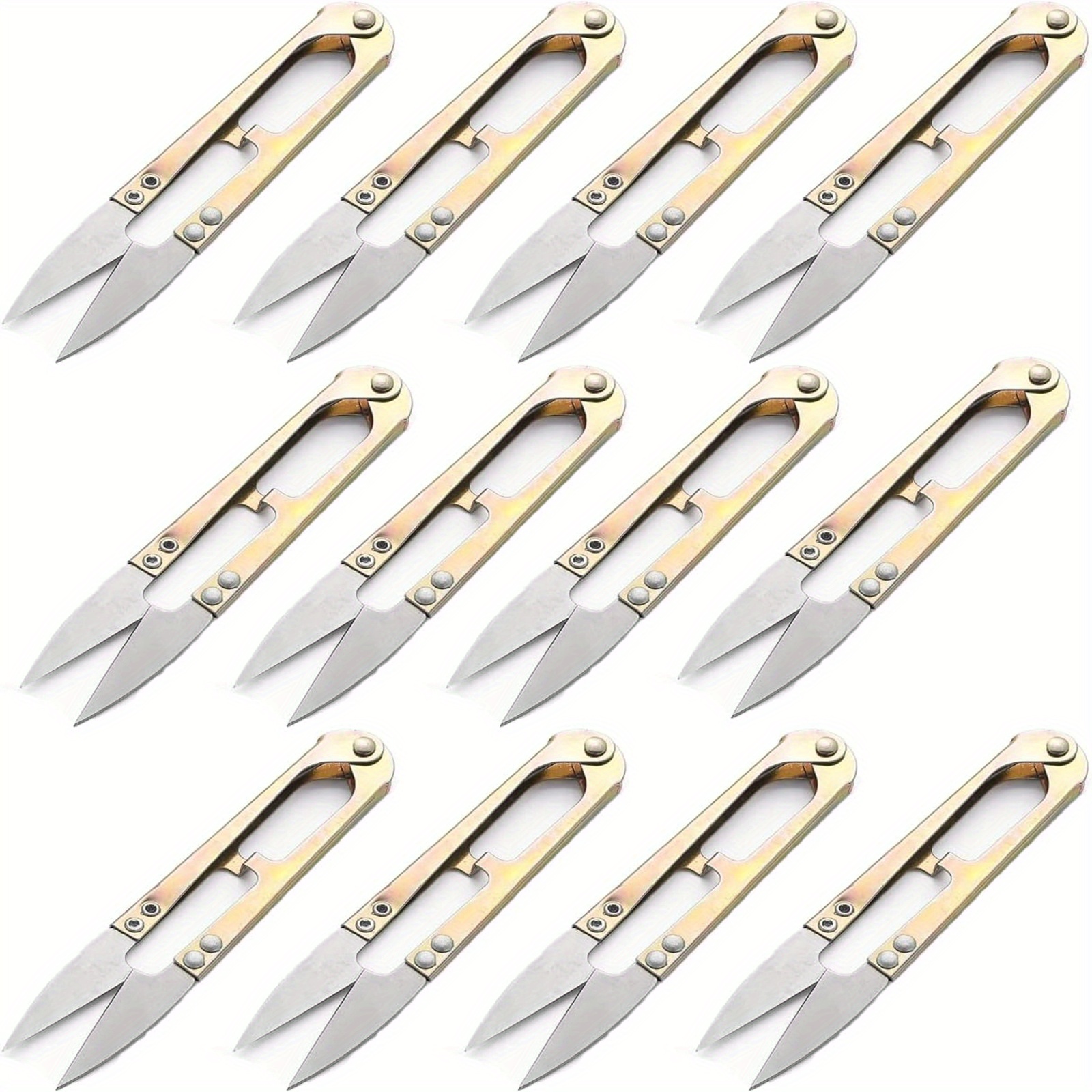 TEMU 25pcs Thread , Yarn Thread Cutter, Sewing Scissors, Mini Small Trimming Sewing For , Knitting, Mini Diy Supplies, Crafts