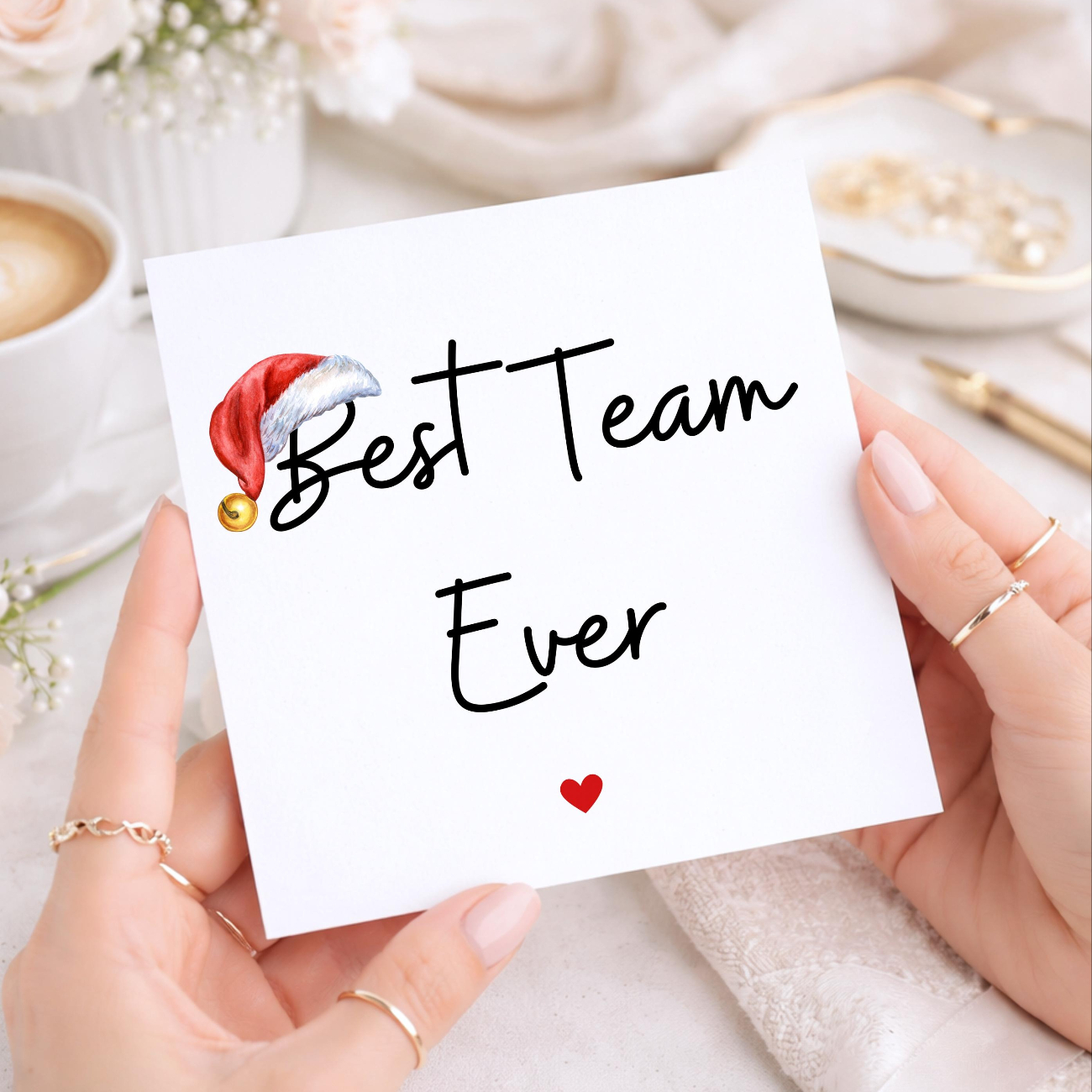 TEMU Ever Christmas Card, Festive Xmas Card For Work Colleagues, Office , Staff Christmas Gift, Coworker Card, Boss