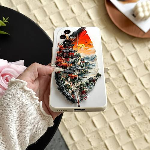 para teléfono - una de tpu con diseño de plumas de asiático, compatible con varios modelos honor incluyendo las series 400, 300, 200 . esta , de diseño y elegante, es ideal .