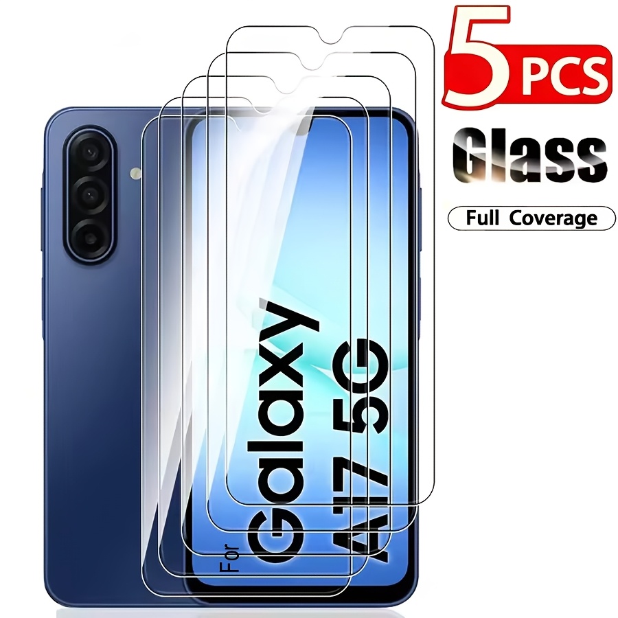 5- Tempered Glass Screen Protector For Galaxy A17